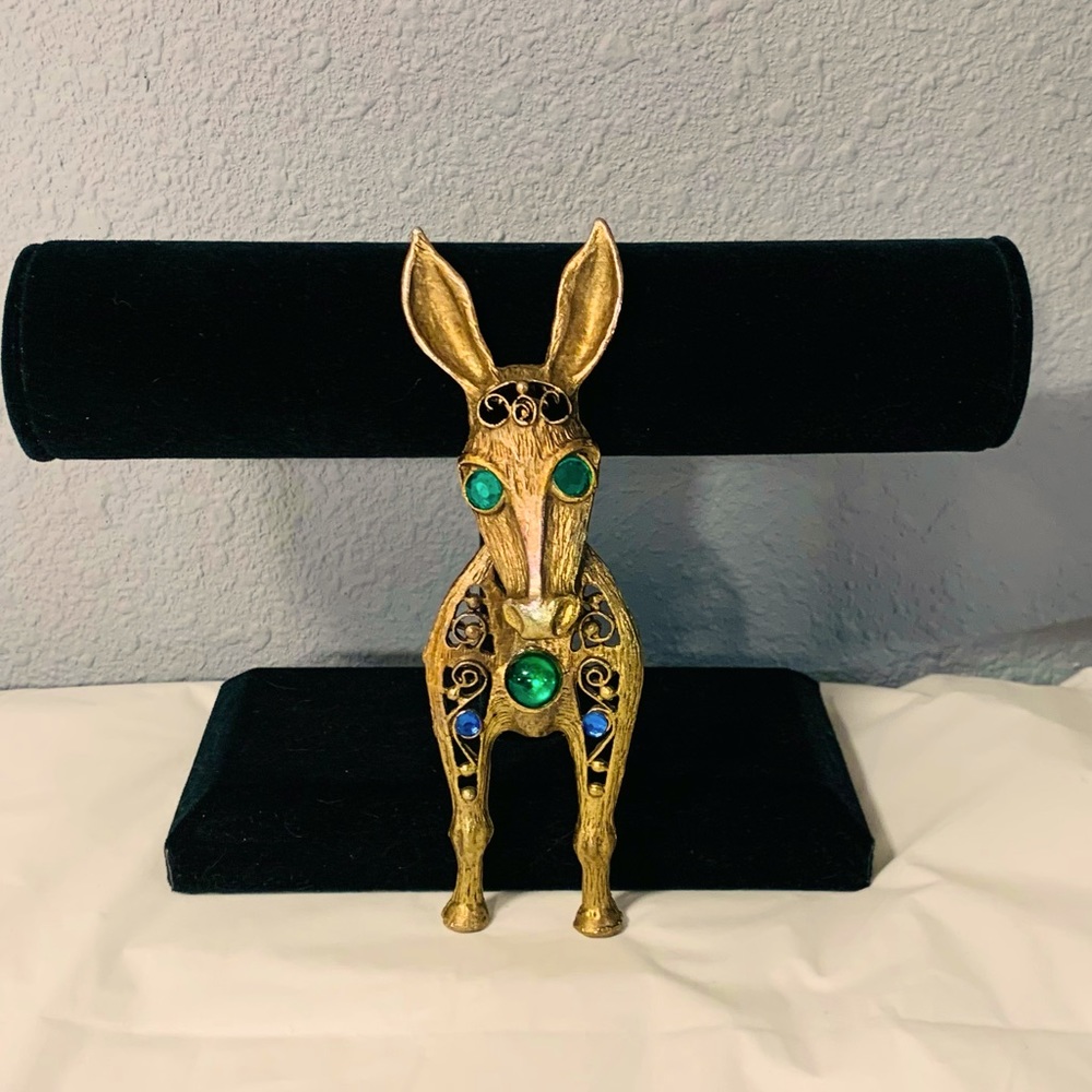 Vintage D & E Juliana Articulating Donkey